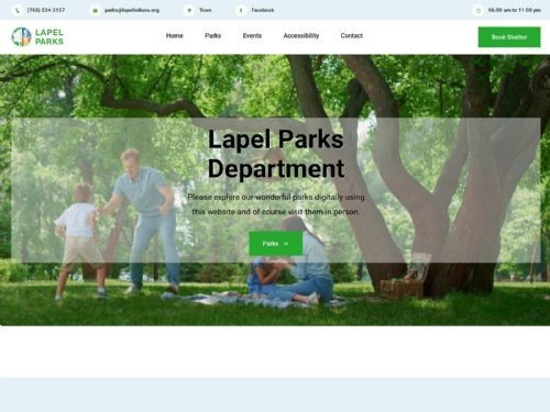 Lapel Parks Department